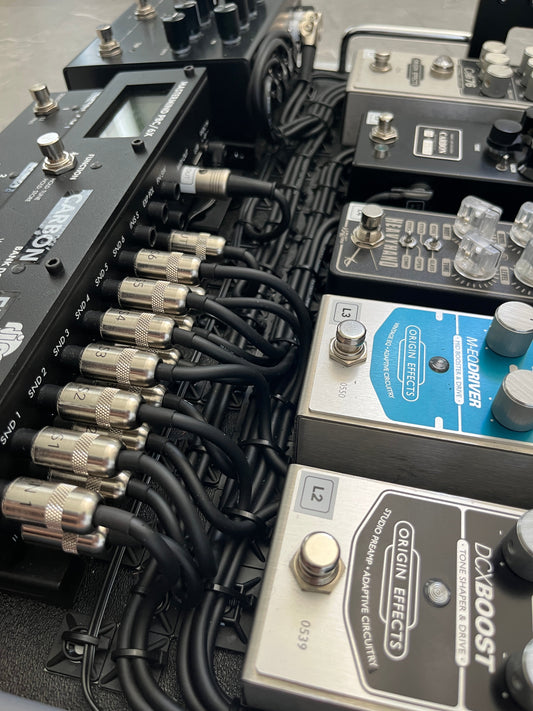 RJM Music Technology PBC-6X Pedalboard Setup Portfolio Gallery