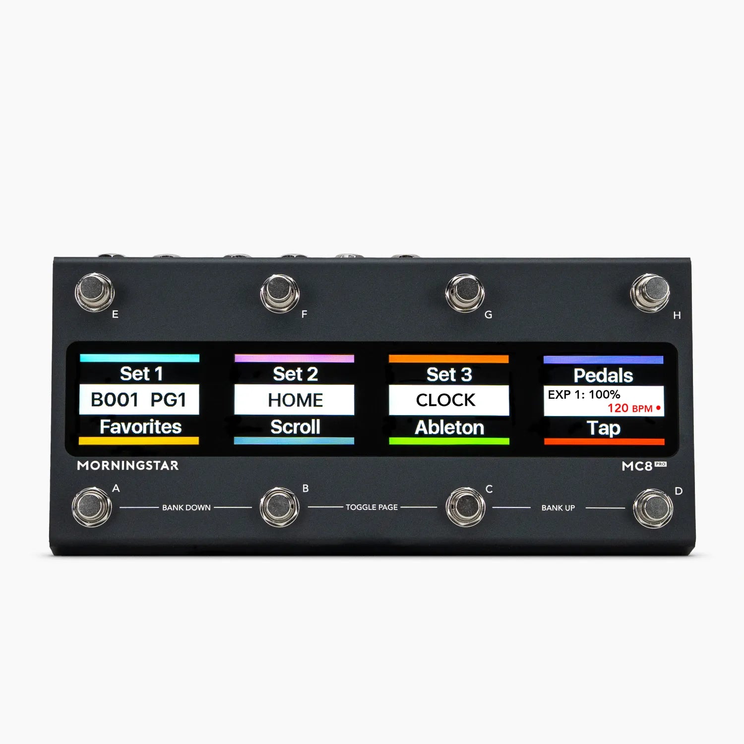 Morningstar MC8 PRO Midi Foot Controller